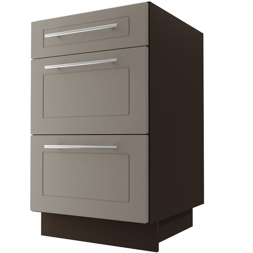 Kuchyňská skříňka D3E/50 Quantum Beige Mat/Lava BAUMAX