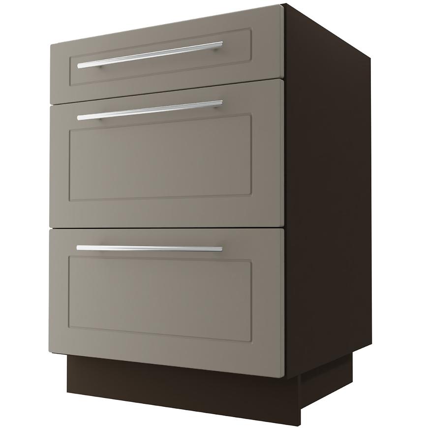 Kuchyňská skříňka D3E/60 Quantum Beige Mat/Lava BAUMAX