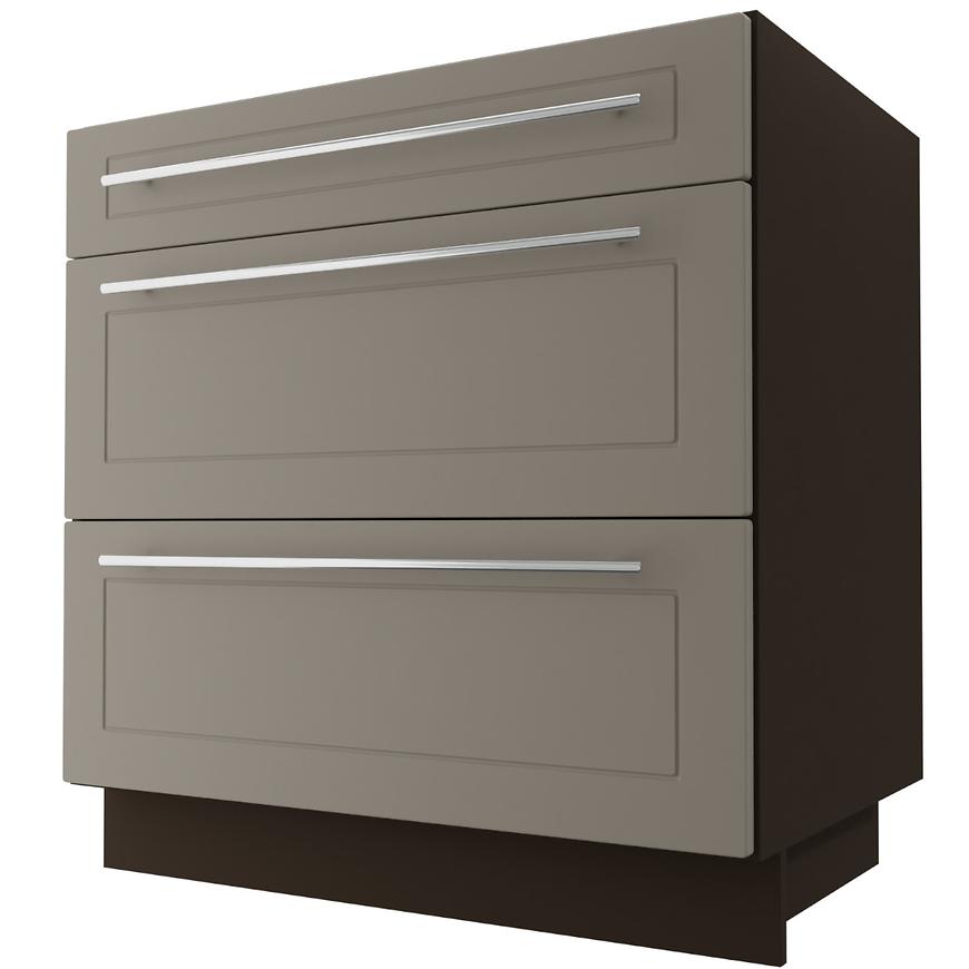 Kuchyňská skříňka D3E/80 Quantum Beige Mat/Lava BAUMAX