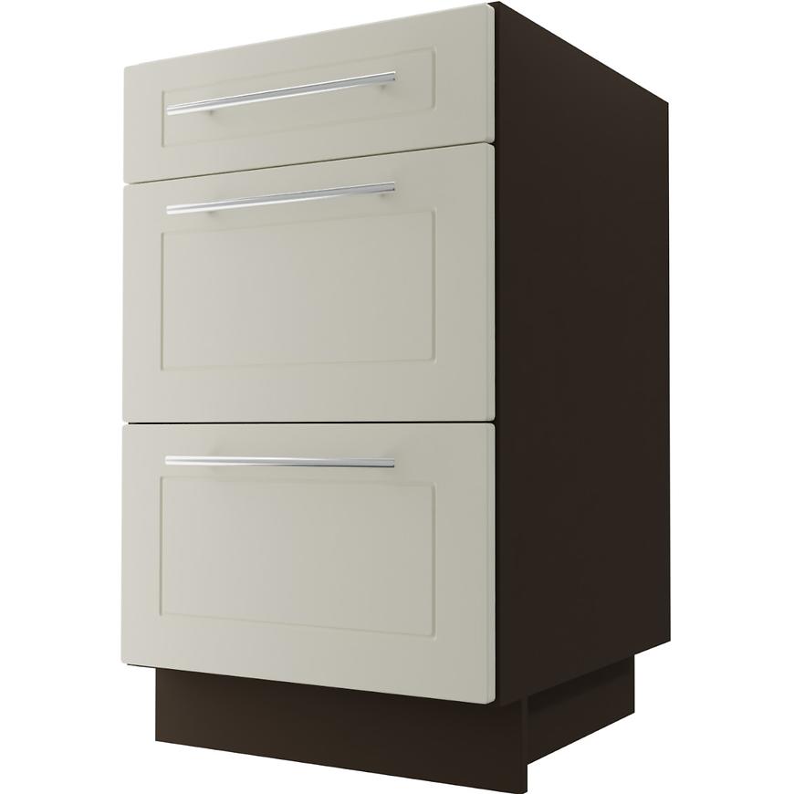 Kuchyňská skříňka D3M/50 Quantum Vanilla Mat/Lava BAUMAX