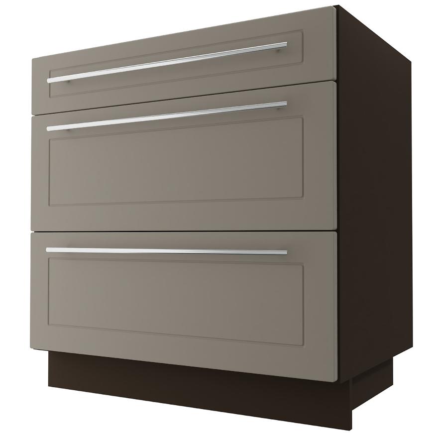 Kuchyňská skříňka D3M/80 Quantum Beige Mat/Lava BAUMAX