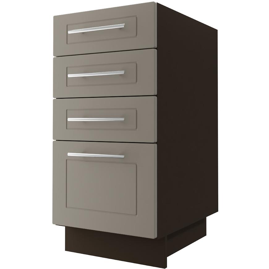 Kuchyňská skříňka D4E/40 Quantum Beige Mat/Lava BAUMAX