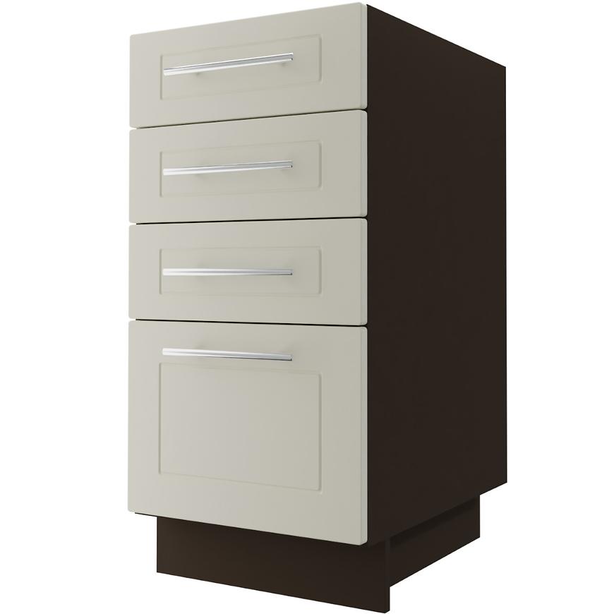 Kuchyňská skříňka D4E/40 Quantum Vanilla Mat/Lava BAUMAX