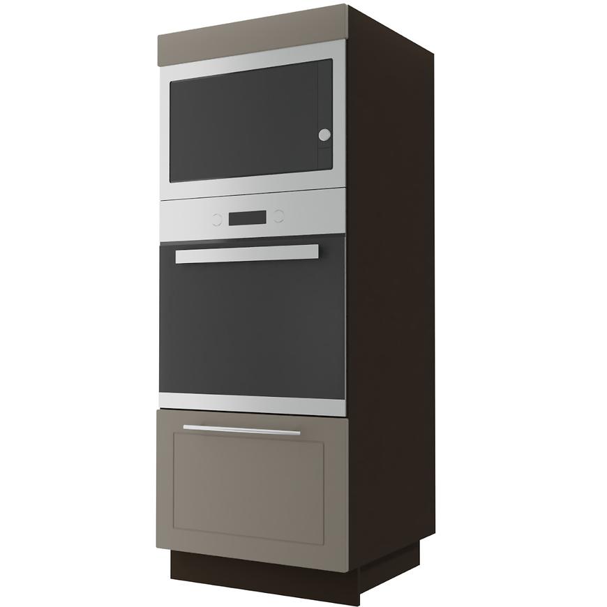 Kuchyňská skříňka D5AM/60/154 Quantum Beige Mat/Lava BAUMAX