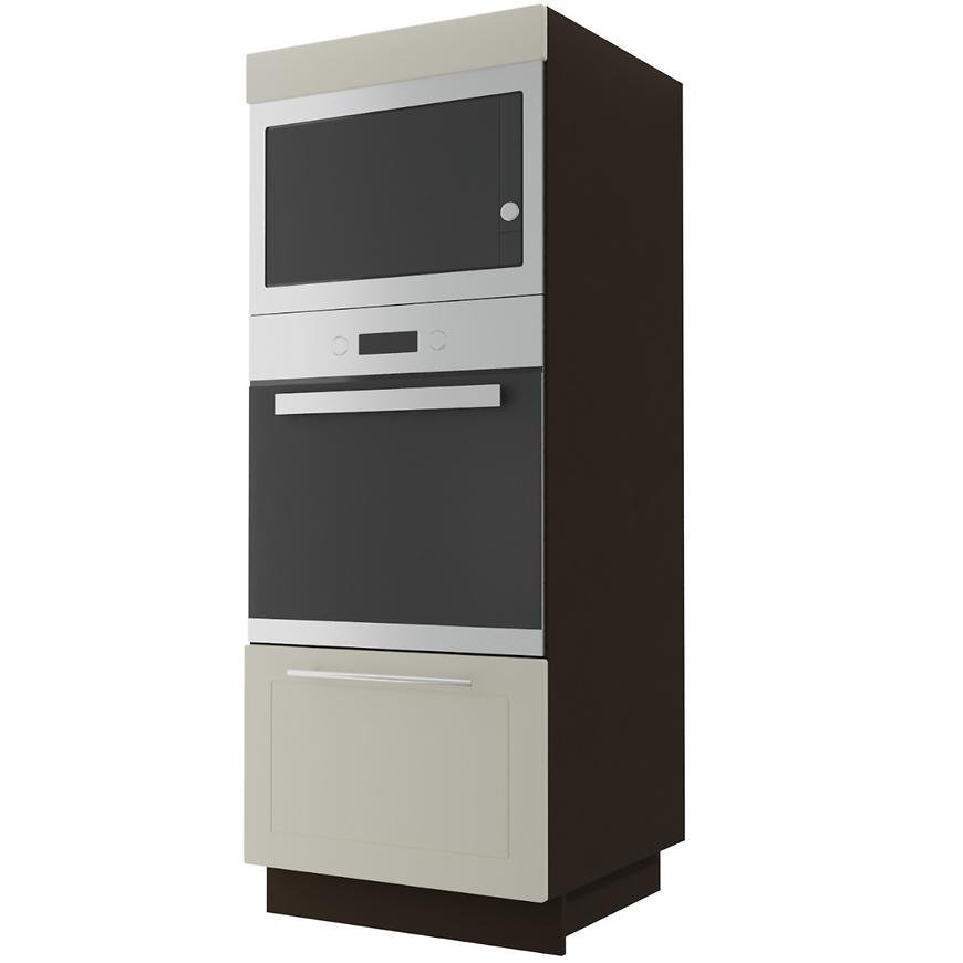 Kuchyňská skříňka D5AM/60/154 Quantum Vanilla Mat/Lava BAUMAX