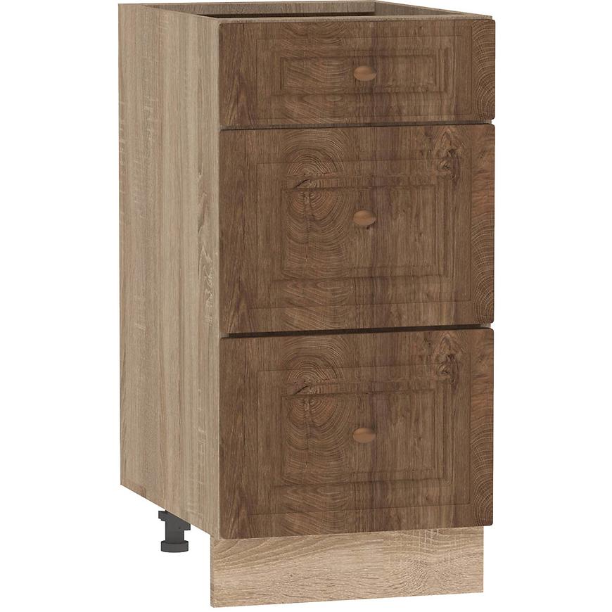 Kuchyňská skříňka Dagna Dub Tajga Tmavý/DS D40 S/3 BAUMAX