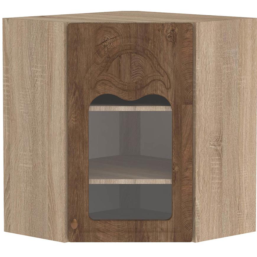 Kuchyňská skříňka Dagna Dub Tajga Tmavý/DS WRS P/L BAUMAX