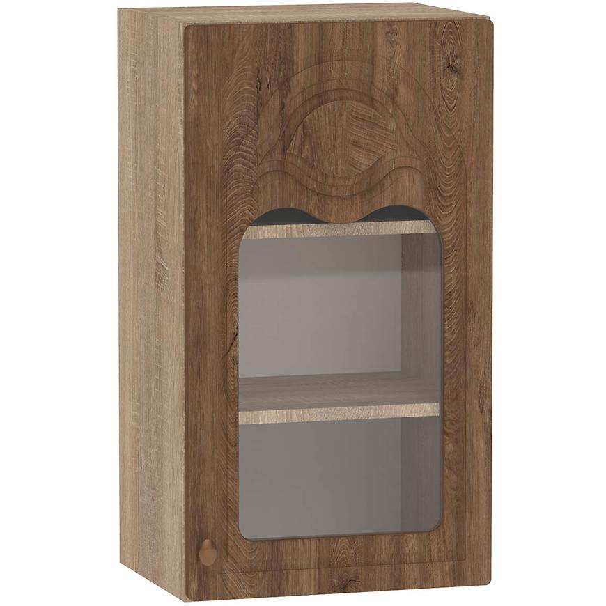 Kuchyňská skříňka Dagna Dub Tajga Tmavý/DS WS40 P/L BAUMAX