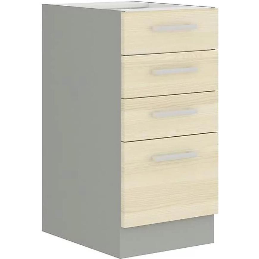 Kuchyňská skříňka Eko Akát 40d 4s bb BAUMAX