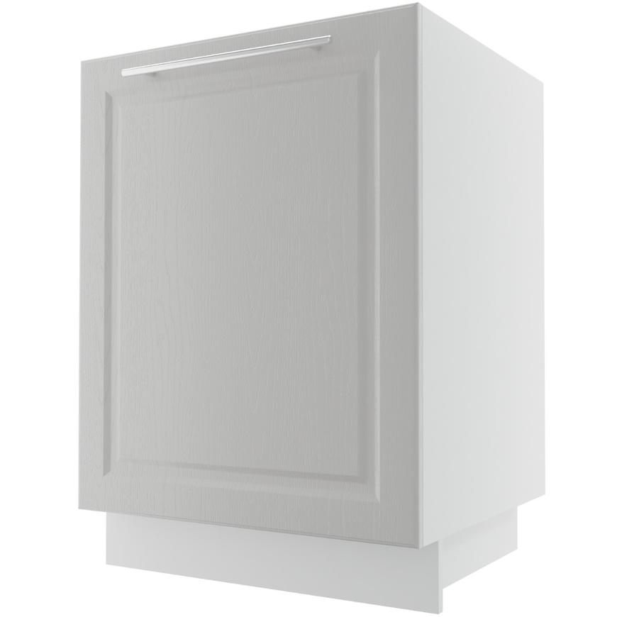 Kuchyňská skříňka Emporium D1ZE/60 Light Grey Stone/Bílá BAUMAX