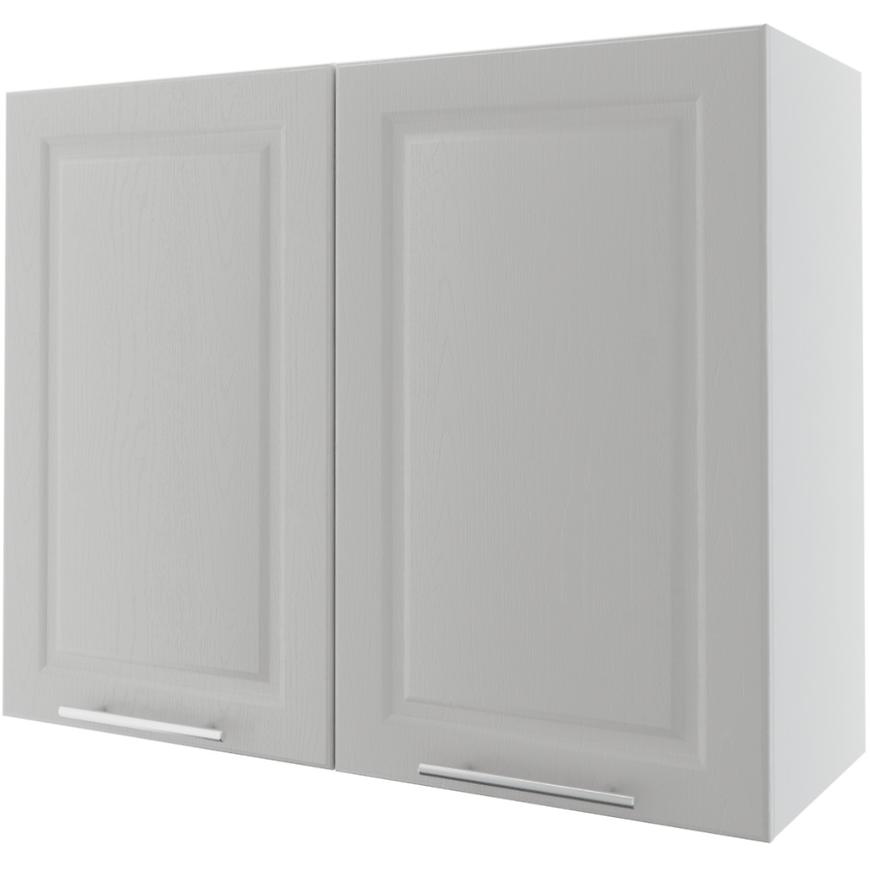 Kuchyňská skříňka Emporium W3/90 Light Grey Stone/Bílá BAUMAX