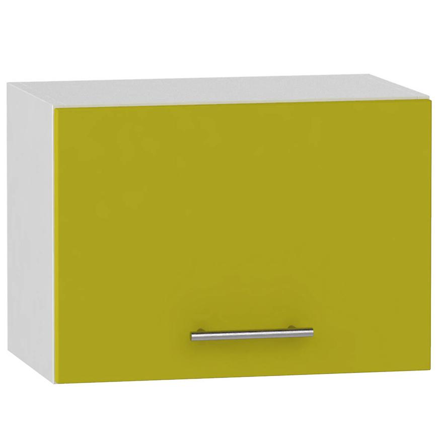 Kuchyňská skříňka Hana Zelený Lesk/Bílá W50OKGR BAUMAX