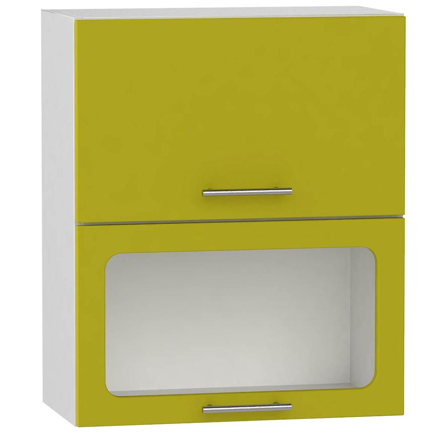 Kuchyňská skříňka Hana Zelený Lesk/Bílá WS60GRF/2 SD BAUMAX