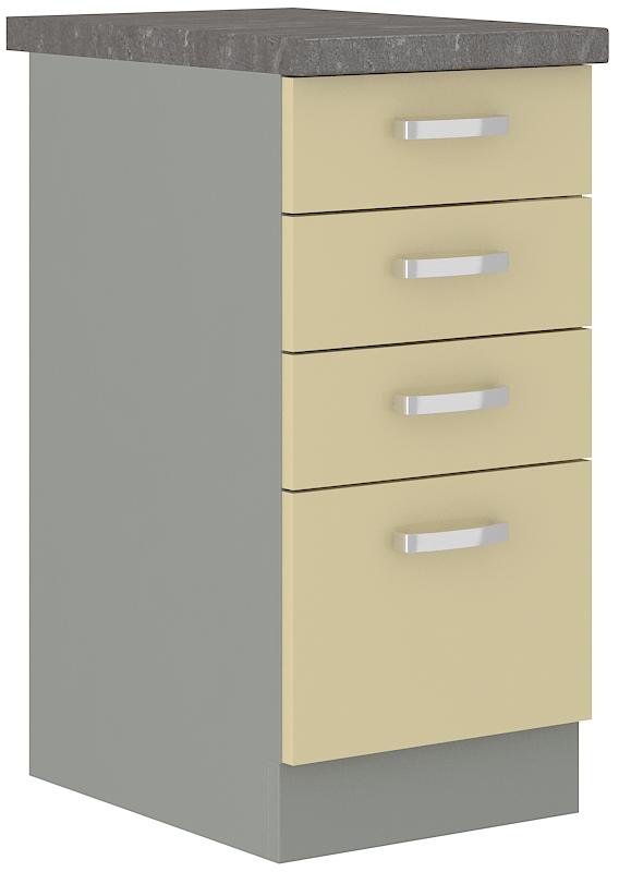 Kuchyňská skříňka Karmen 40d 4s bb BAUMAX