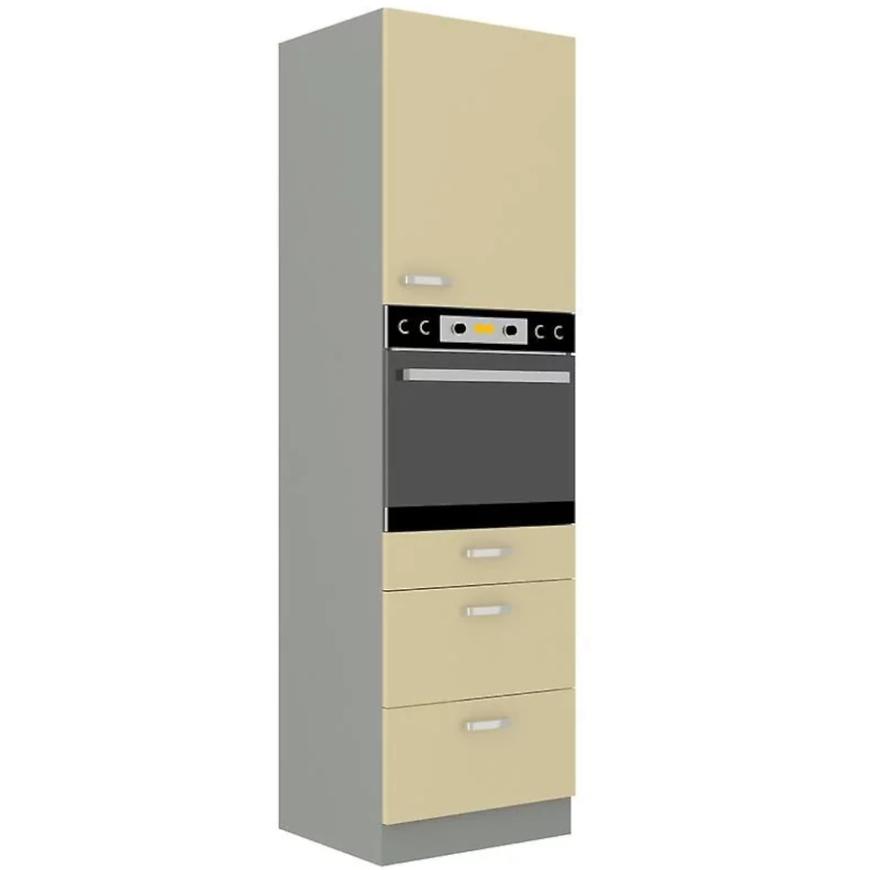 Kuchyňská skříňka Karmen 60 dps/210 2f Krémová BAUMAX