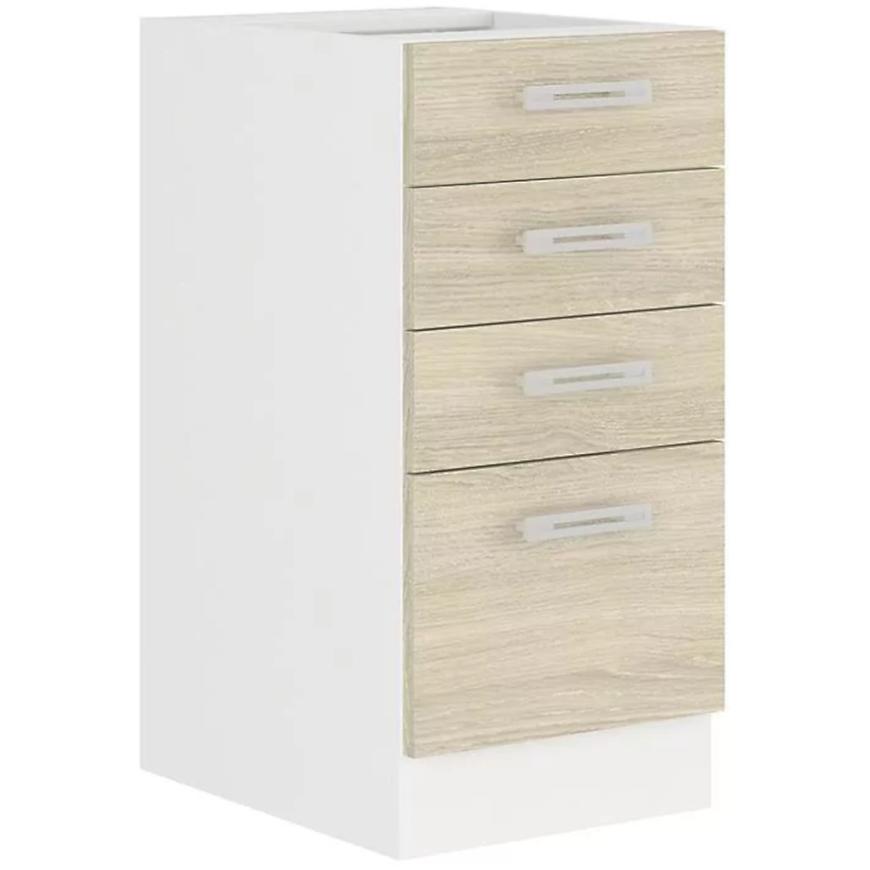 Kuchyňská skříňka Latte 40d 4s bb BAUMAX