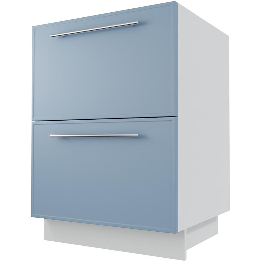 Kuchyňská skříňka Magnum D2 E 60 Denim/Korp White BAUMAX