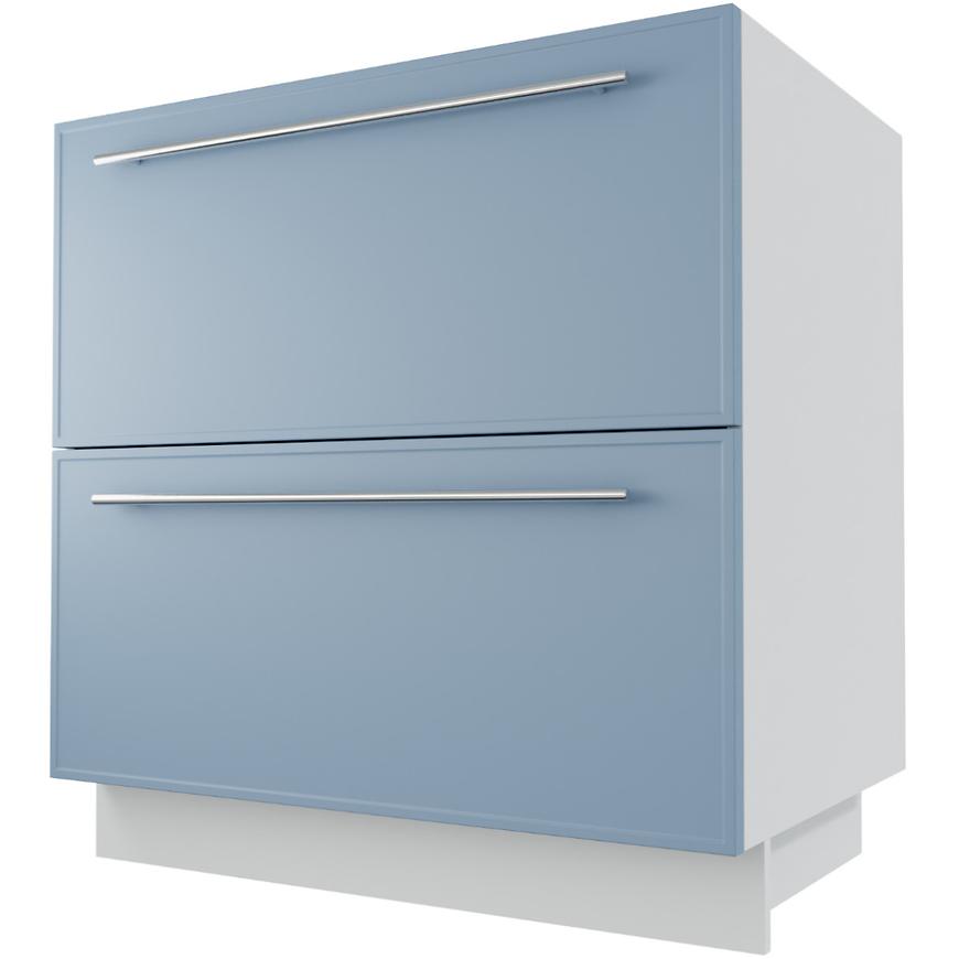 Kuchyňská skříňka Magnum D2E 80 /1E Denim/Korp White BAUMAX