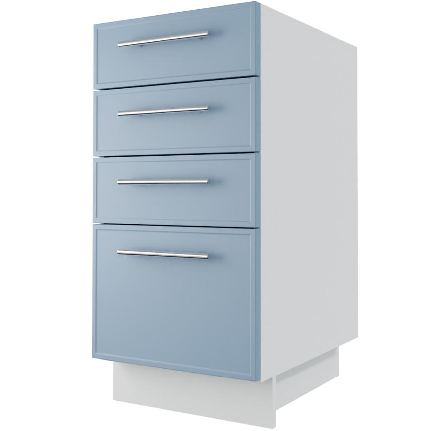 Kuchyňská skříňka Magnum D4H 40 Denim/Korp White BAUMAX