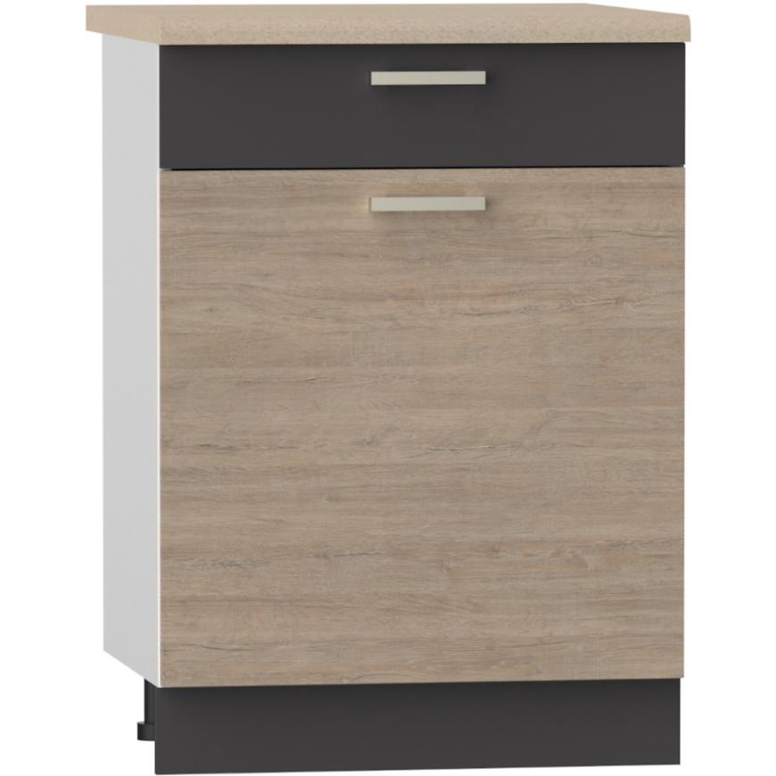 Kuchyňská skříňka Moreno Picard d60 s/1 p/l zb BAUMAX