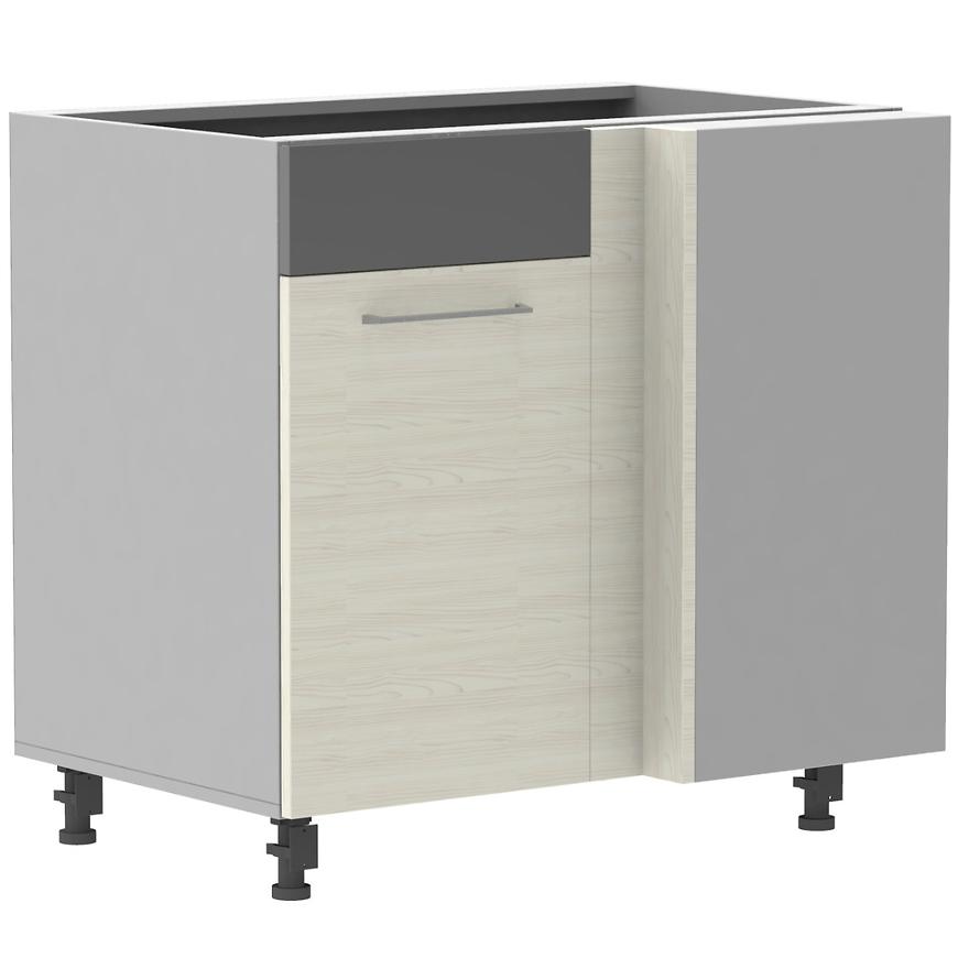 Kuchyňská skříňka Next DNP L Bělená Douglaska/Antracitová BAUMAX