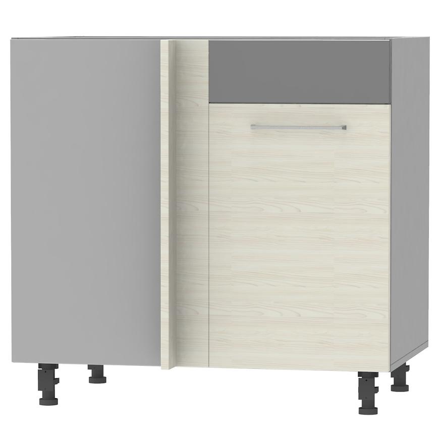 Kuchyňská skříňka Next DNP P Bělená Douglaska/Antracitová BAUMAX