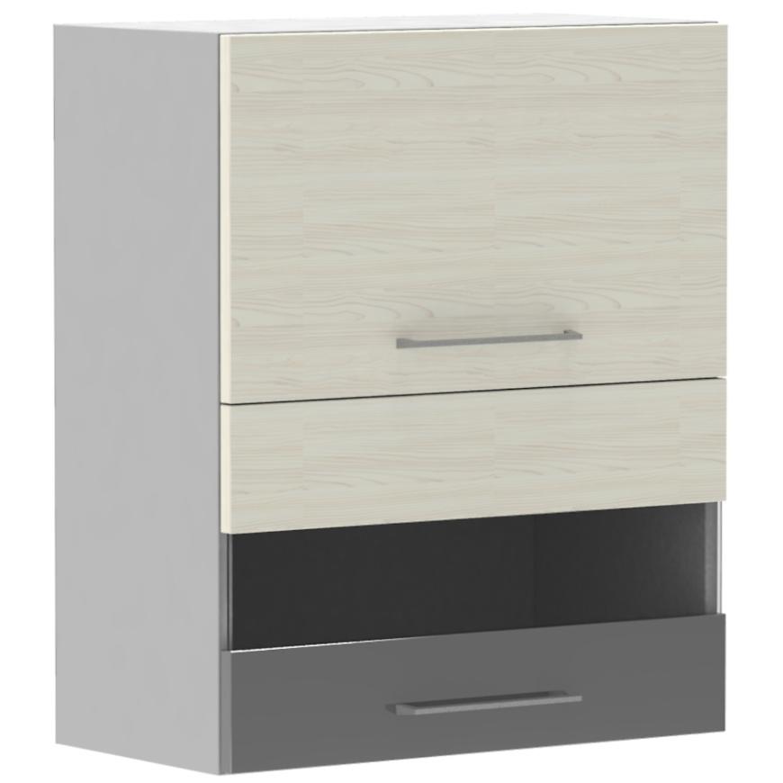 Kuchyňská skříňka Next WS60 GR F/2 SP Bělená Douglaska/Antracitová BAUMAX