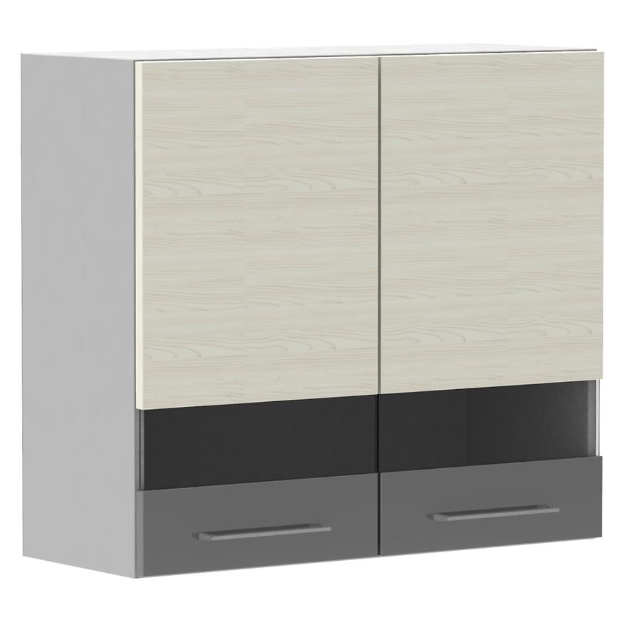 Kuchyňská skříňka Next WS80SP Bělená Douglaska/Antracitová BAUMAX