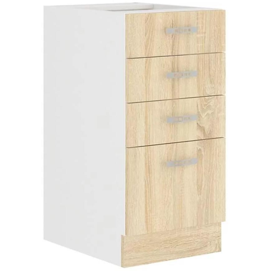 Kuchyňská skříňka Sara Sonoma 40d 4s bb BAUMAX