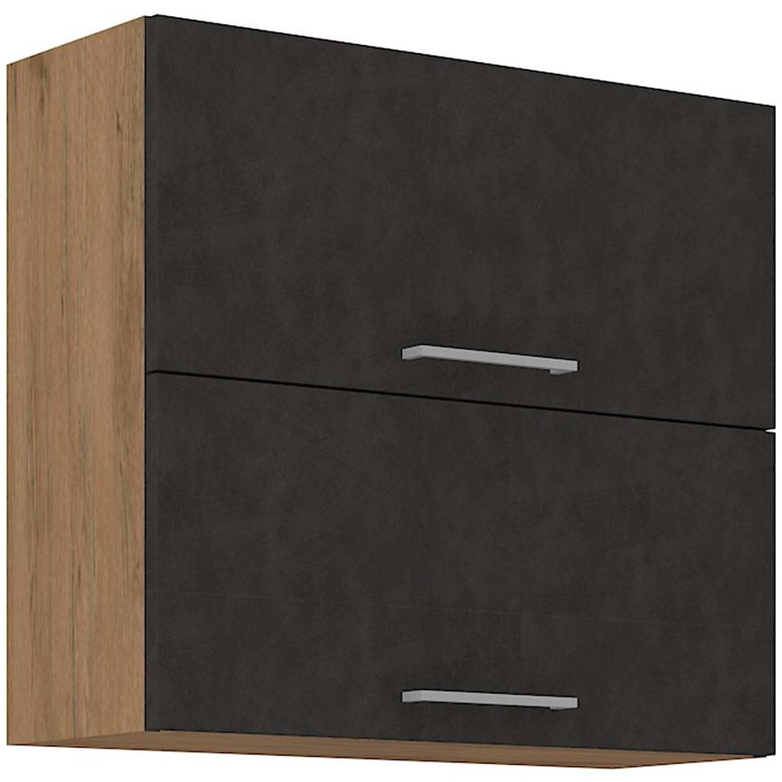 Kuchyňská skříňka Vigo Grafitová Mat 80GU-72 2F BAUMAX