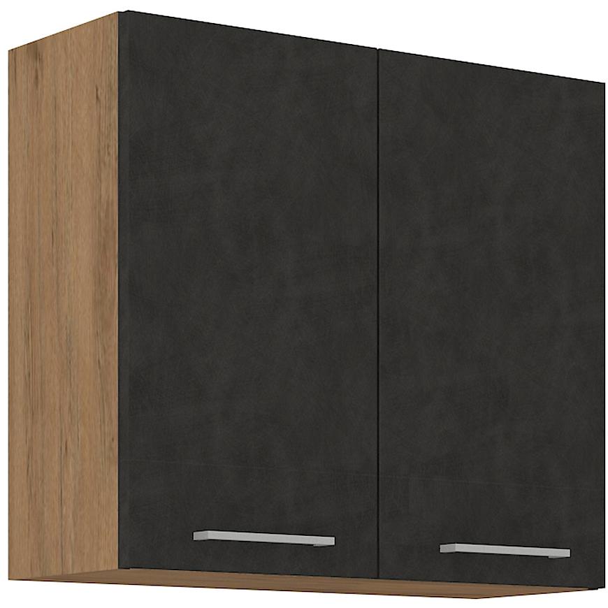 Kuchyňská skříňka Vigo Grafitová Mat 80g-2f BAUMAX