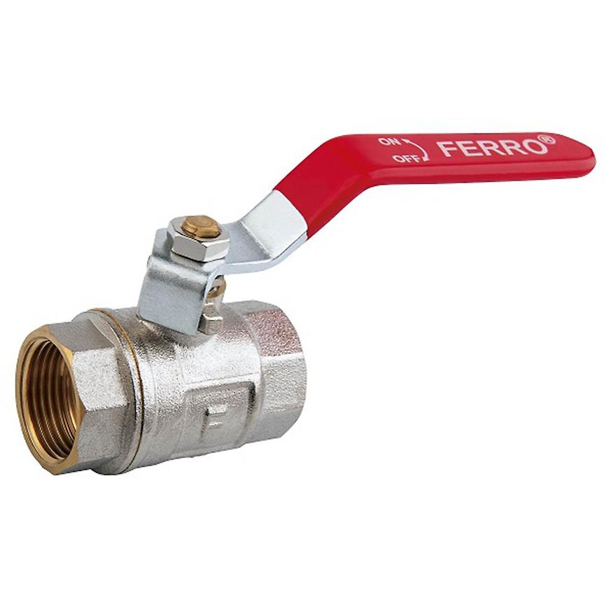 Kulový plnoprůtokový kohout 3/4˝ - páka FERRO