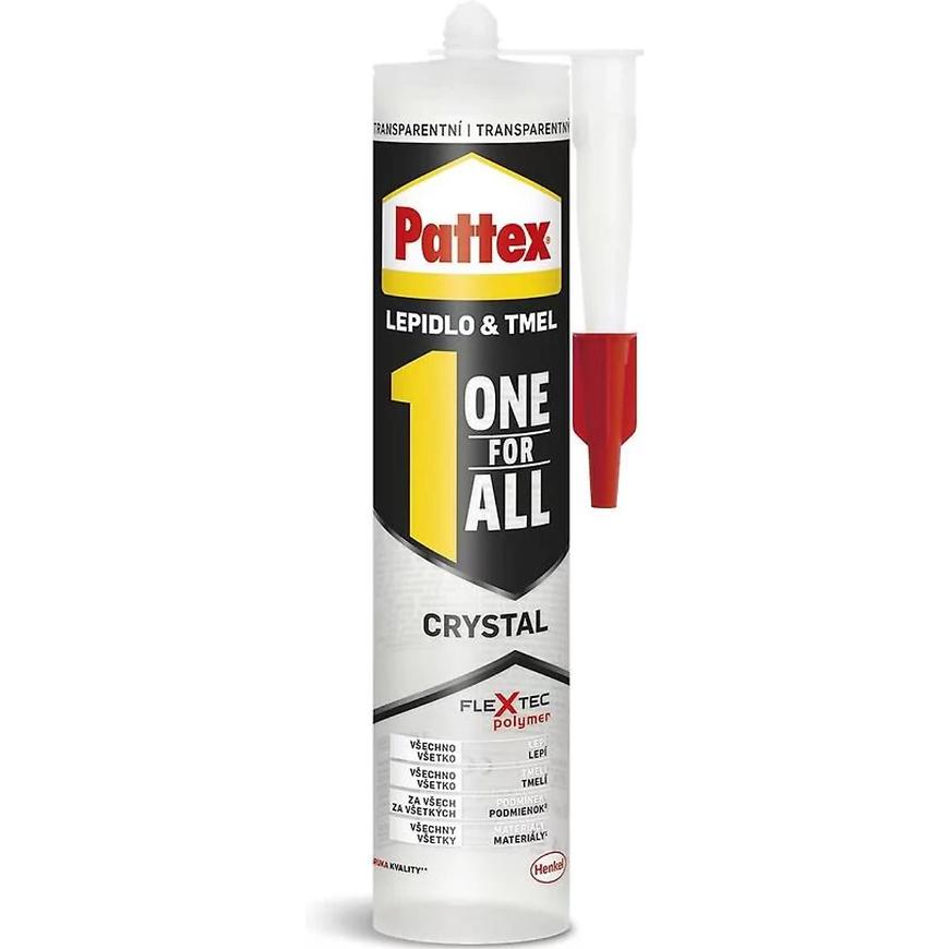 Lepidlo Pattex one for all crystal 290 g BAUMAX