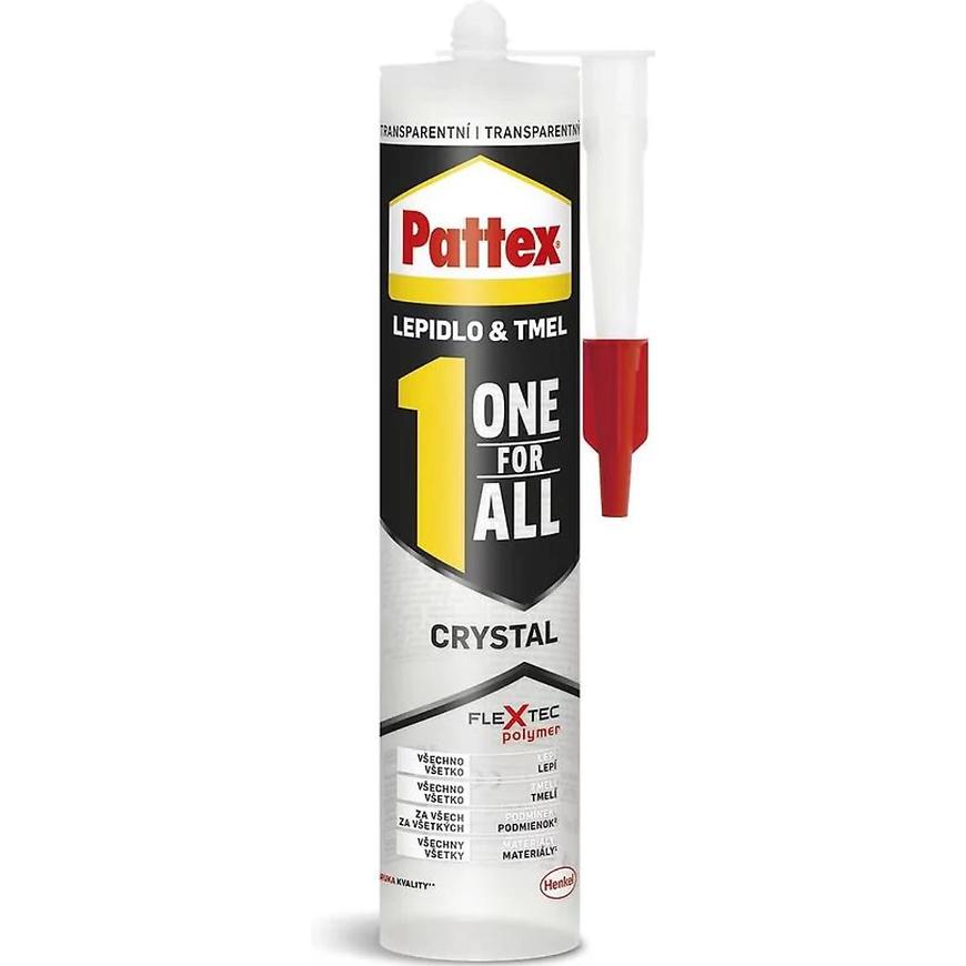 Lepidlo Pattex one for all crystal 290 g BAUMAX