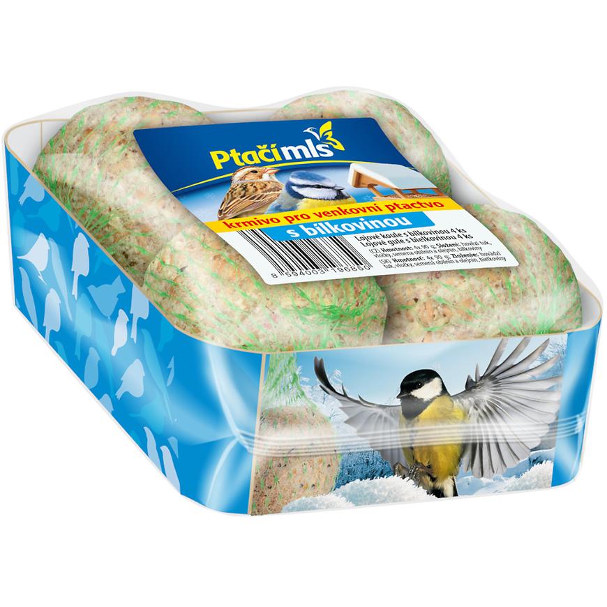 Lojové koule s bílkovinou 4 ks x 90 g BAUMAX