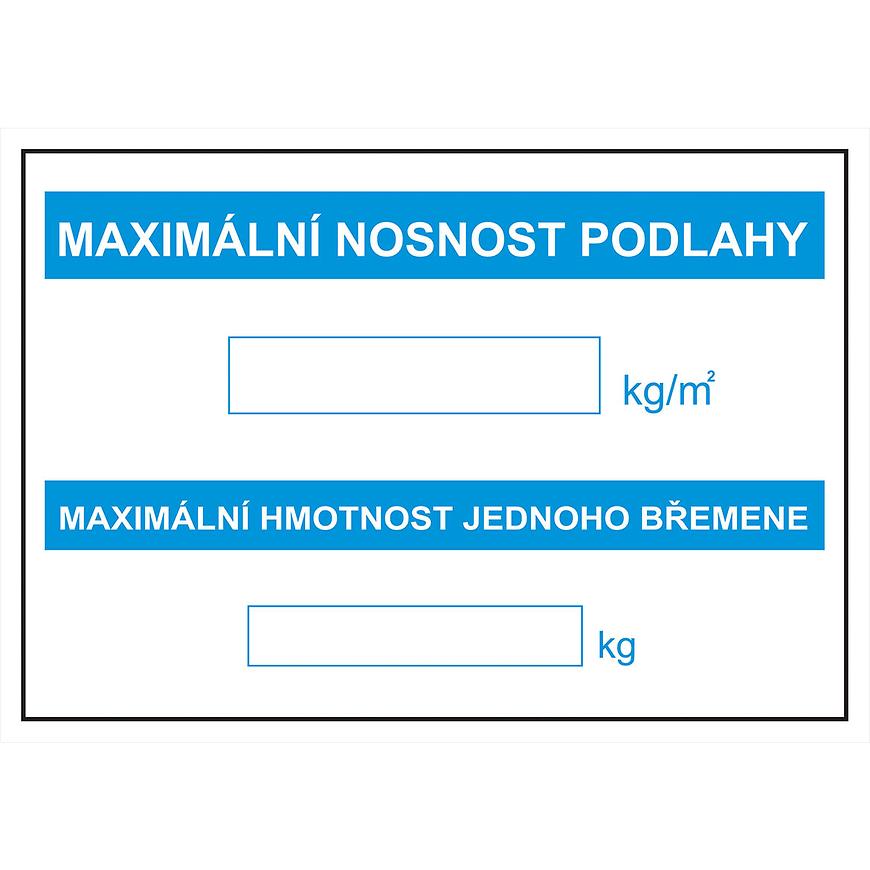 Maximální nosnost podlahy A4 BAUMAX