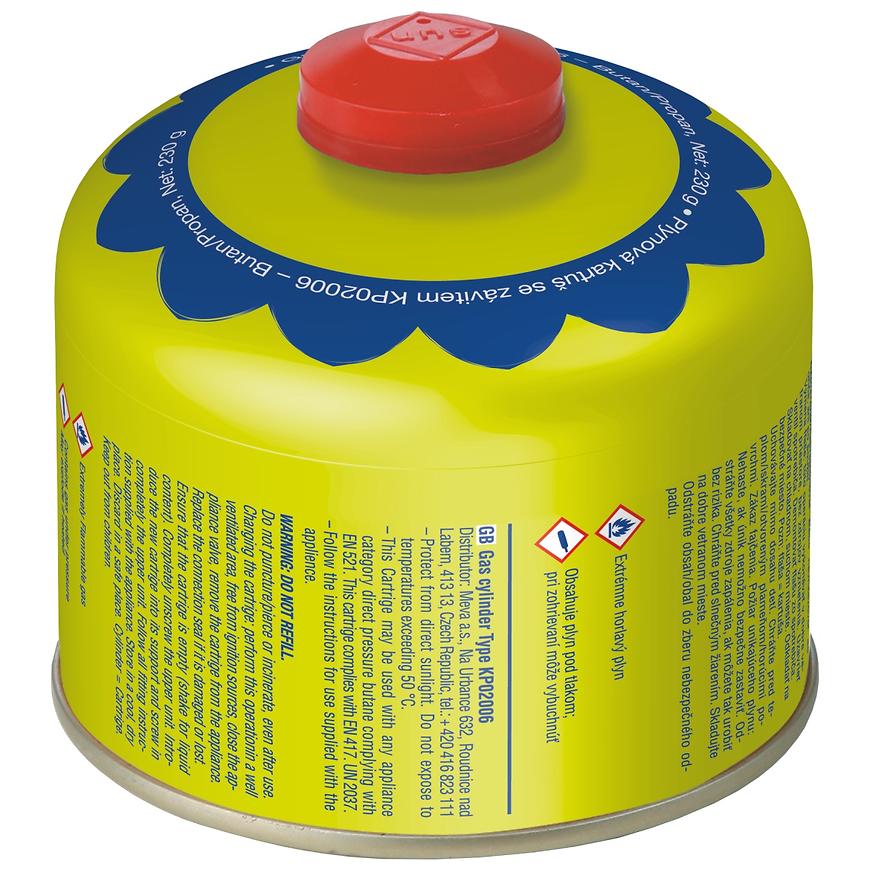 Meva - kartuše 230 g - ventil