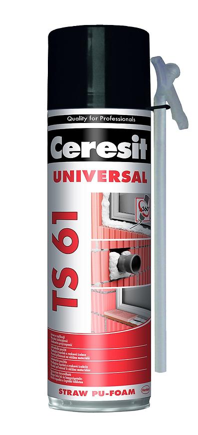 Montážní pěna Ceresit TS 61 PU trubičková 500 ml CERESIT