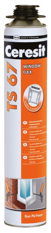 Montážní pěna Ceresit TS 67 pistolová 750 ml CERESIT