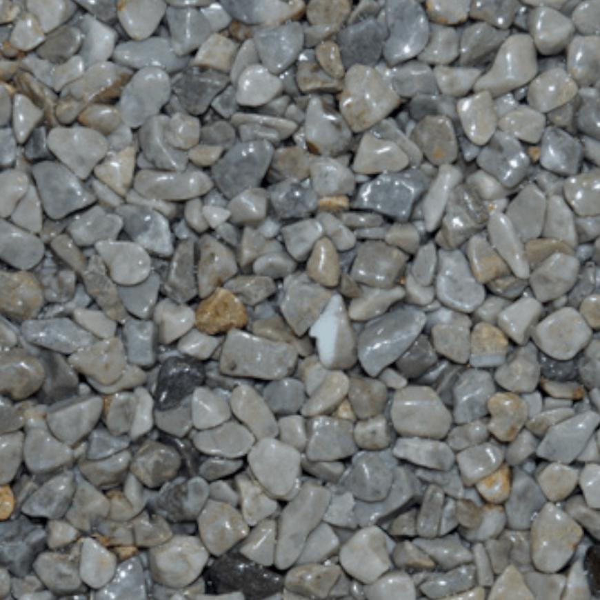 Mramorové kamínky tmavě šedý 3-6mm 25 kg Den Braven