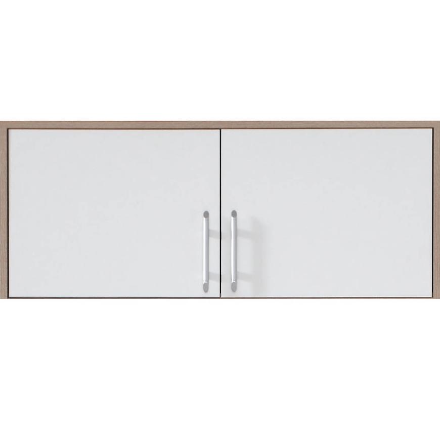 Nástavec Na Skříň Smart 100cm Dub Sonoma/Bílá BAUMAX