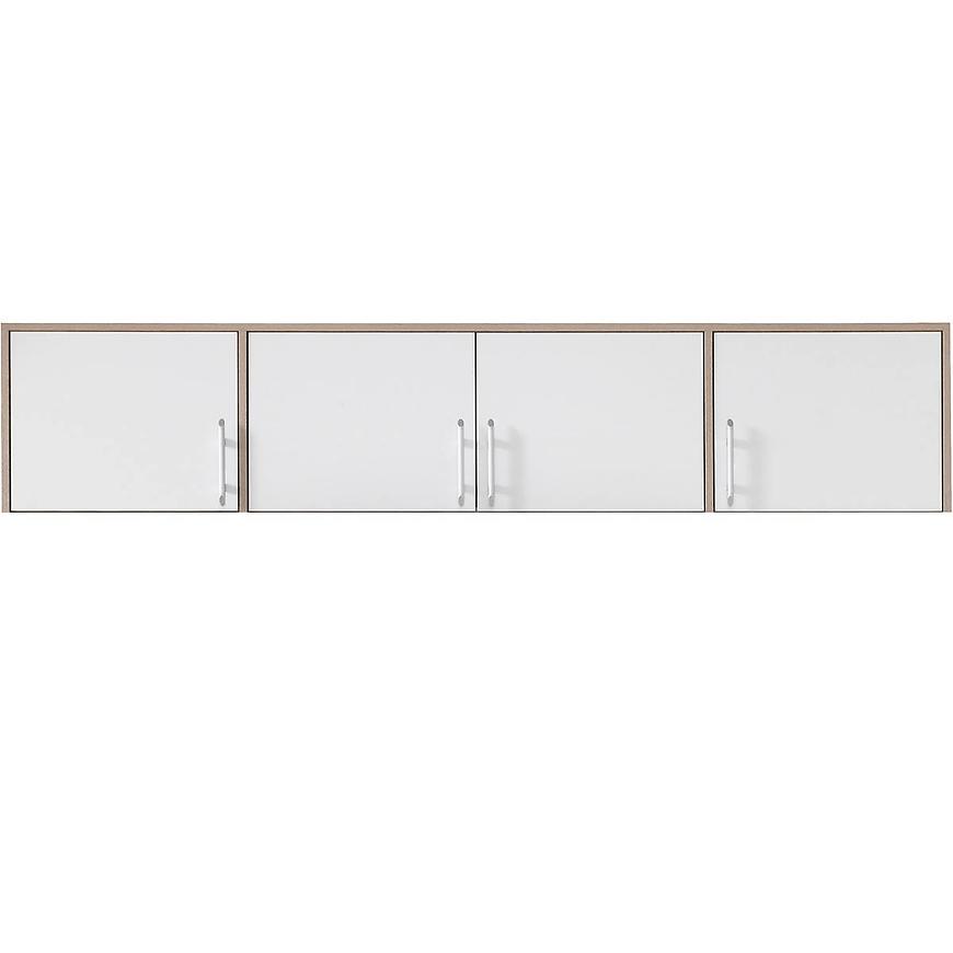 Nástavec Na Skříň Smart 200 cm Dub Sonoma/Bílá BAUMAX