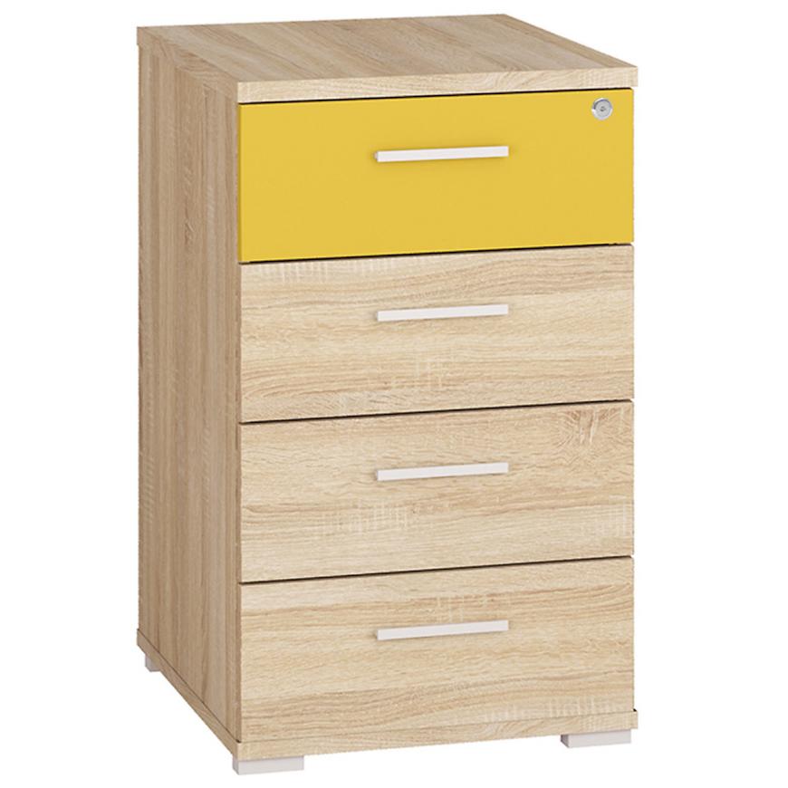 Nástavec Optimal 46cm Dub Sonoma/Šafrán BAUMAX