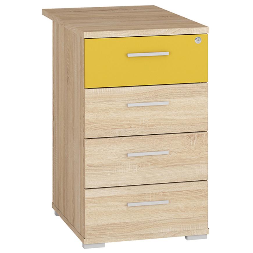 Nástavec Optimal 46cm Dub Sonoma/Šafrán BAUMAX