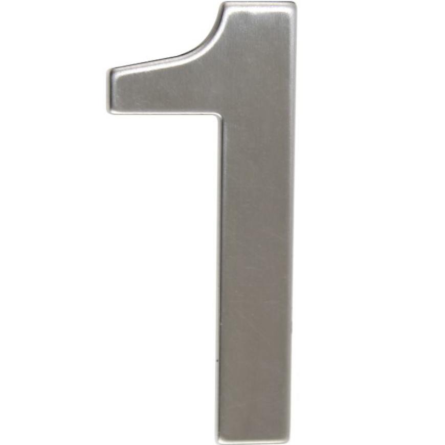 Nerezové číslo 2D stříbrné 1 RN.95L RICHTER