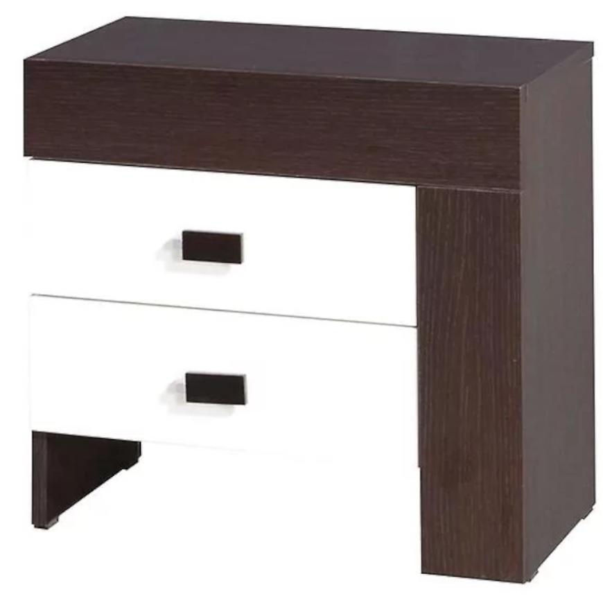 Noční Stolek Cezar 50 cm Milano/Bílý