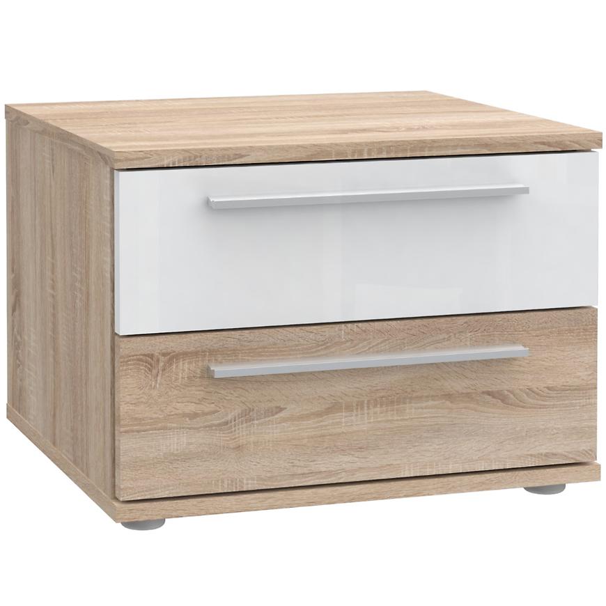Nocni Stolek Julietta Dub Sonoma/Bílá BAUMAX