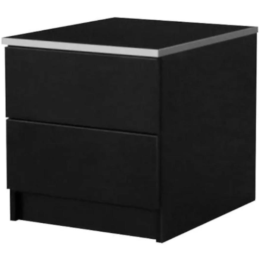 Noční Stolek Vista 40 cm Černá BAUMAX