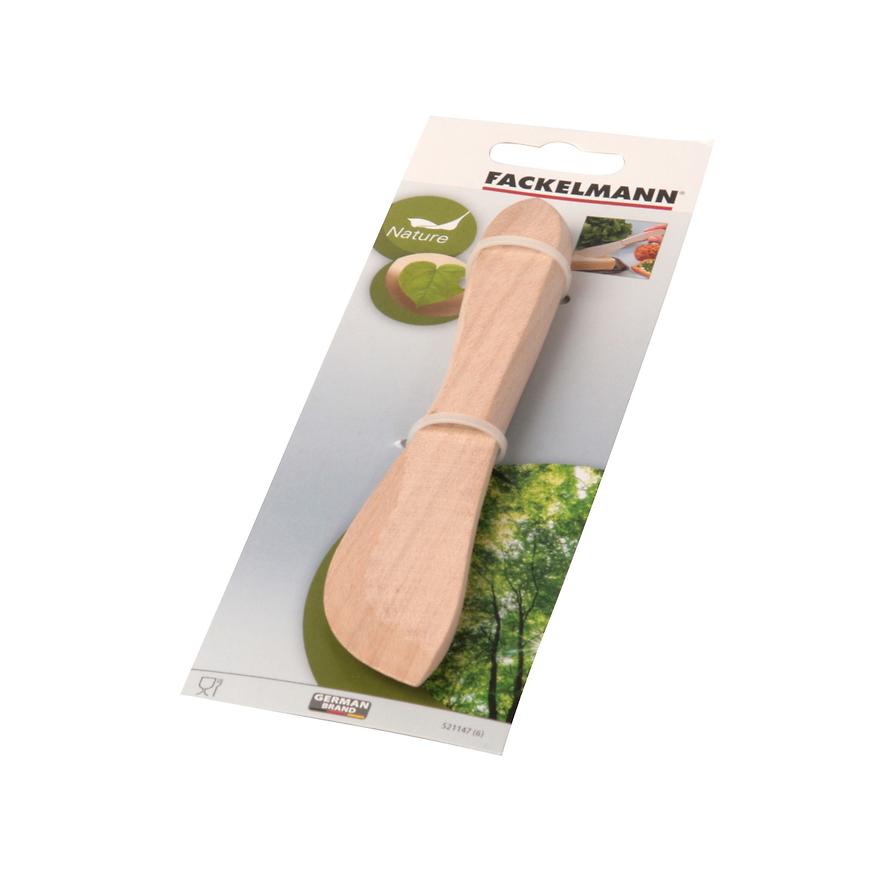 Nůž na máslo 18/9cm dřevěný 521147 BAUMAX