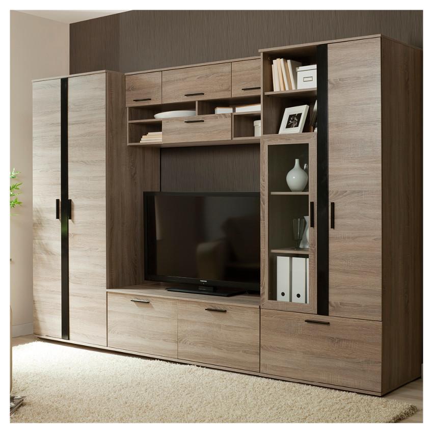 Obývací Stěna Enter 290cm Dub Lanýž BAUMAX